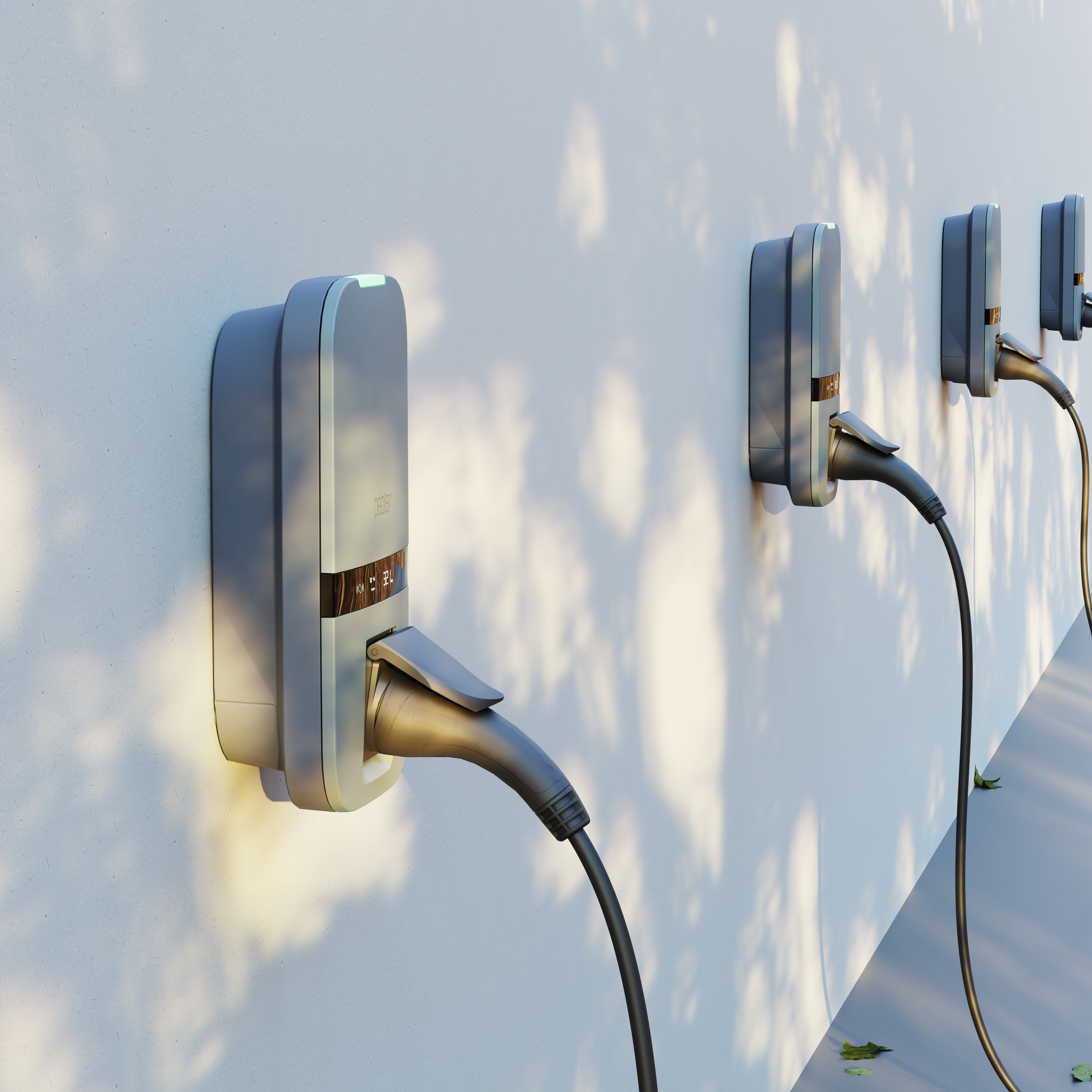 Vignette 3 produit Ref : 045101 | Peblar Business 7.4/22kW, MID, 4G, RFID, Wi-Fi, Ethernet, Smart Charging, Charge Solaire, �cran, ISO15118, Connect Hub