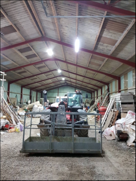 Eclairage d'un batiment de Stockage - Photo 1