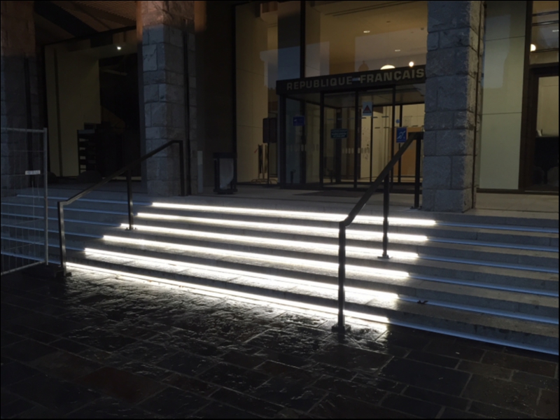 Eclairage Pr�fecture de St Brieuc - Photo 1