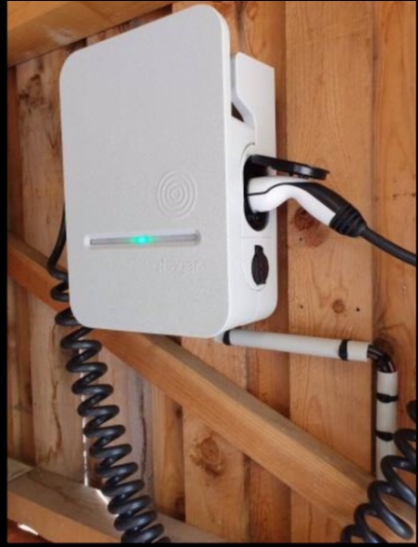 Installation d'une borne de recharge pour v�hicule �lectriqu - Photo 1